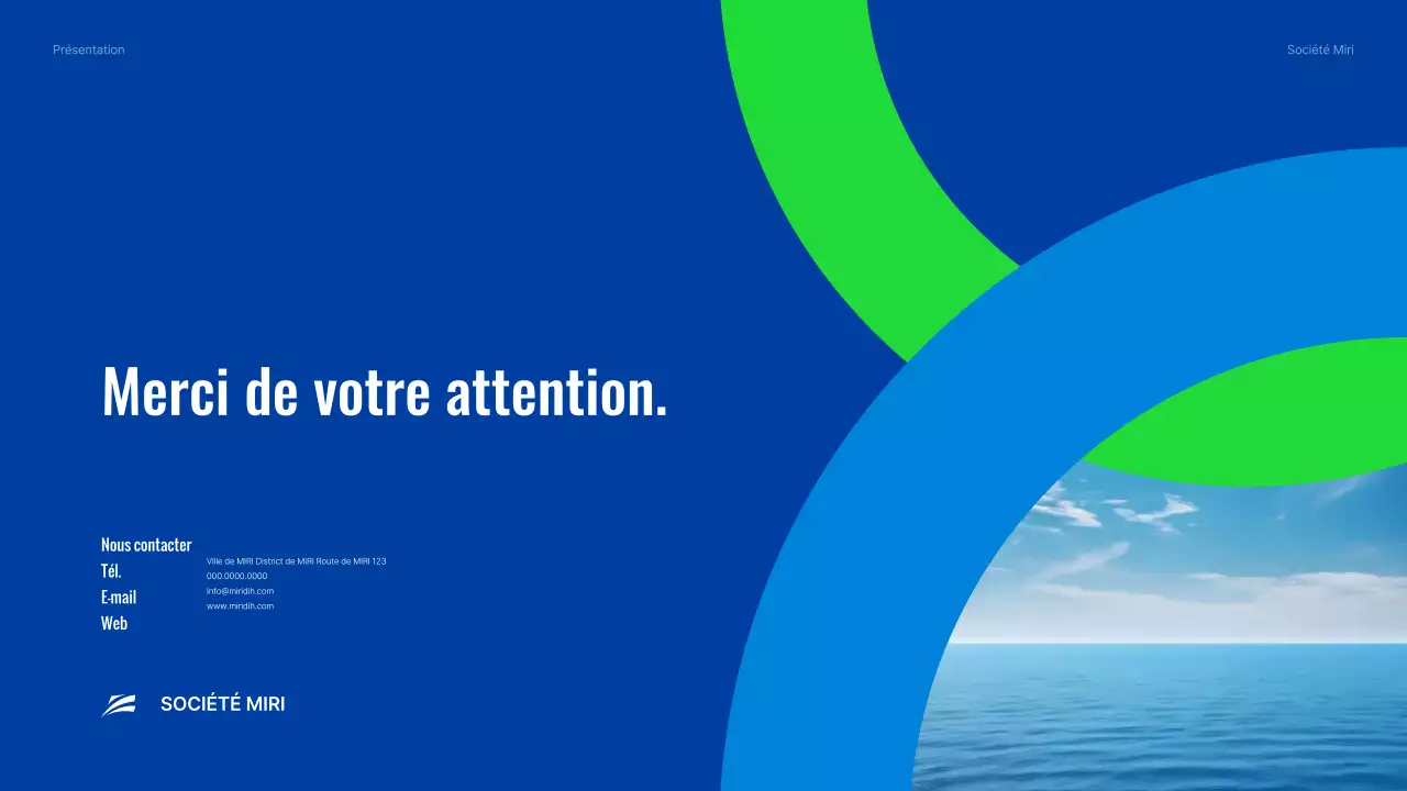 Présentation de la compagnie maritime Blue Modern