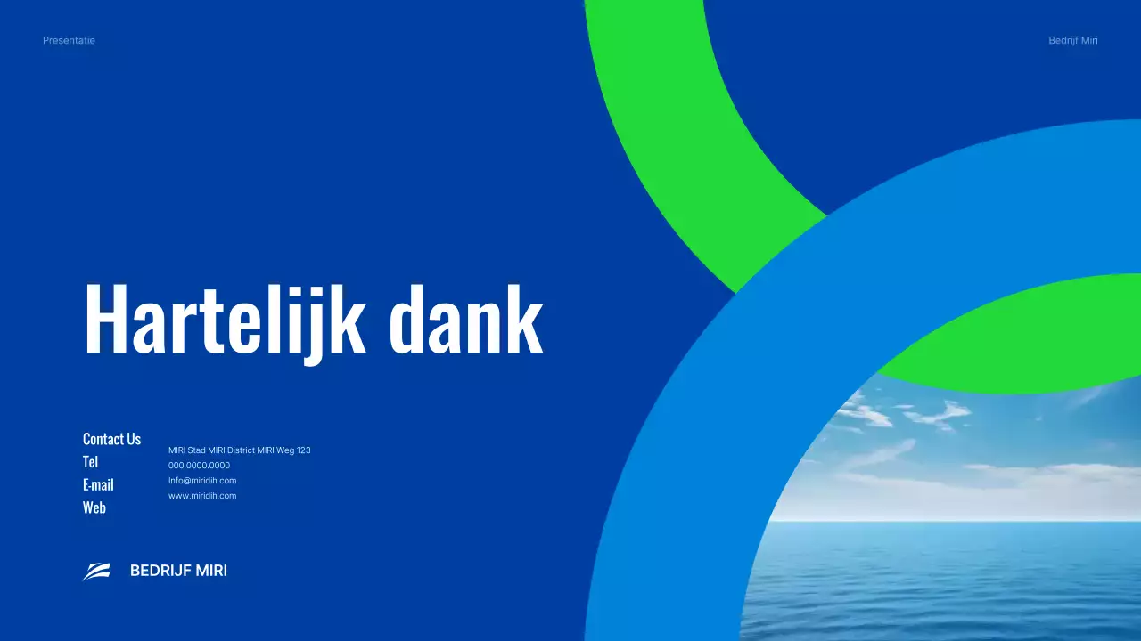 Introductie van Blue Modern Shipping Company