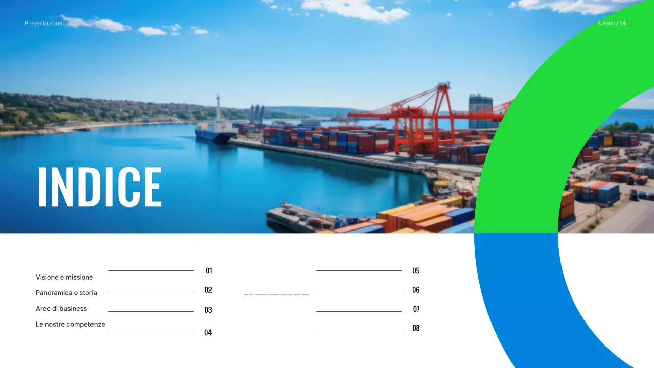 Introduzione alla Blue Modern Shipping Company