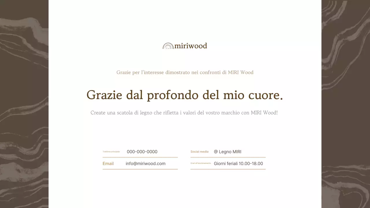 Catalogo di presentazione del prodotto Beige Simple