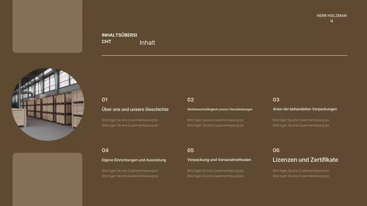 Förderung der beigen Basisverpackung