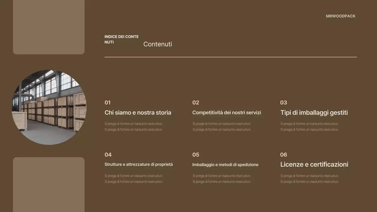 Promozione del packaging base beige