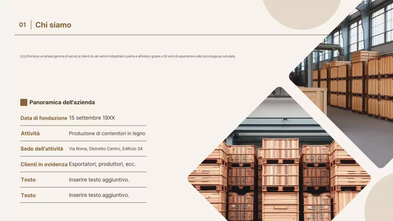 Promozione del packaging base beige