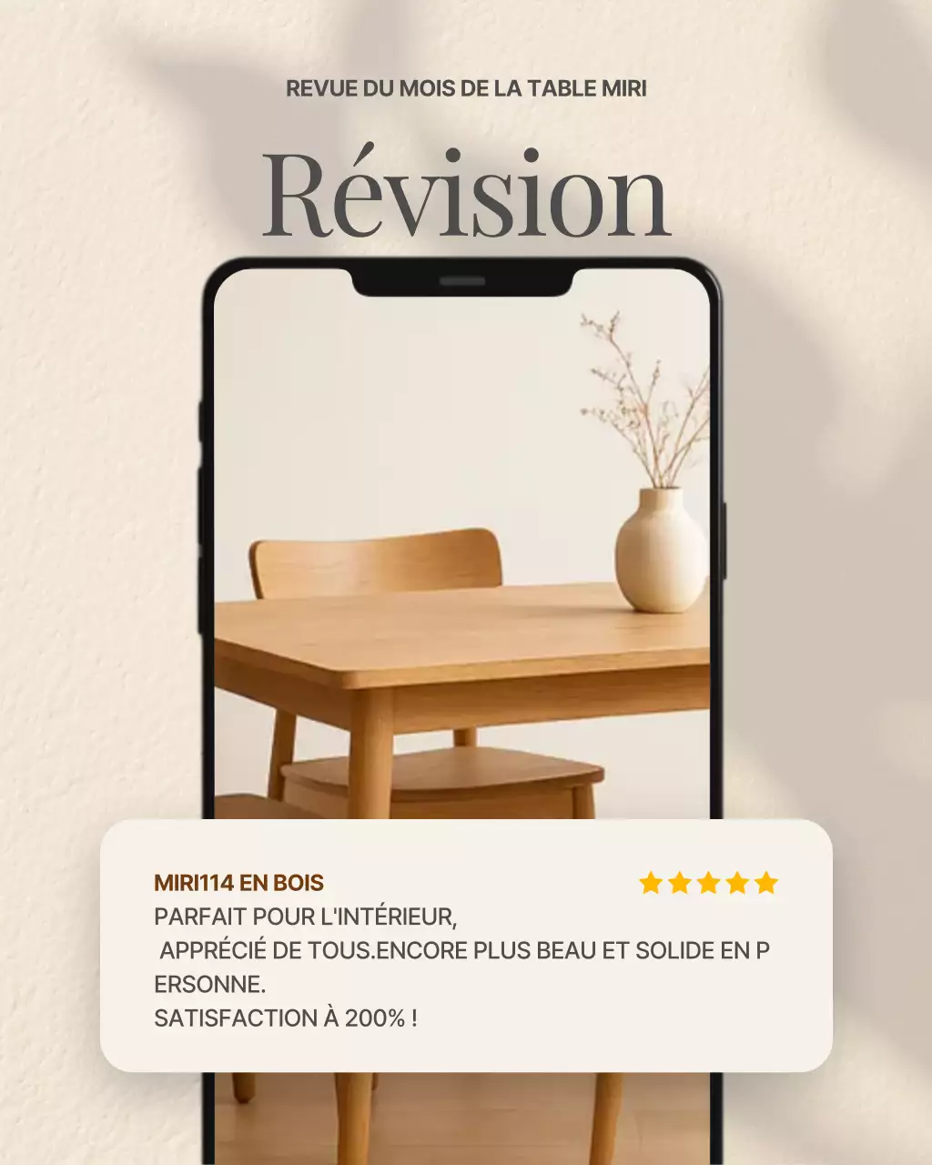 Avis sur les meubles modernes beiges