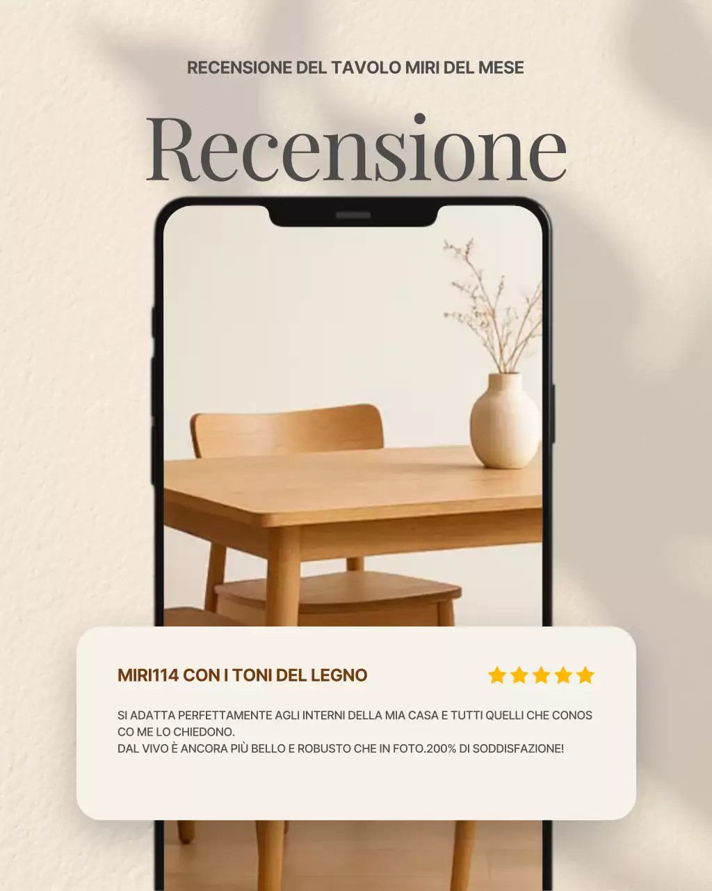 Recensione di mobili moderni beige