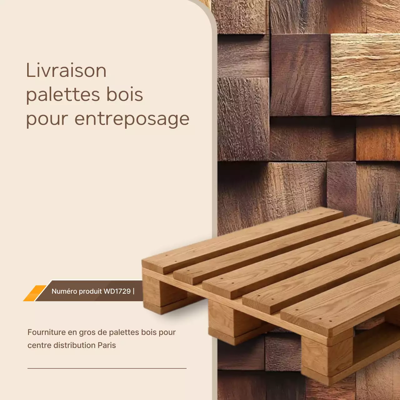 Présentation des produits Beige Modern Logistics