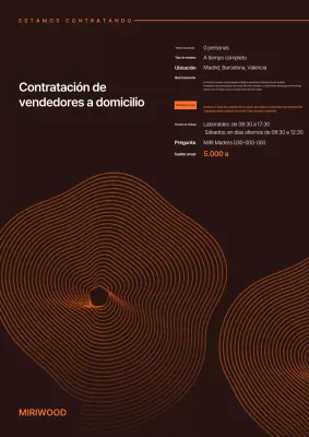 Puesto vacante en Orange Modern