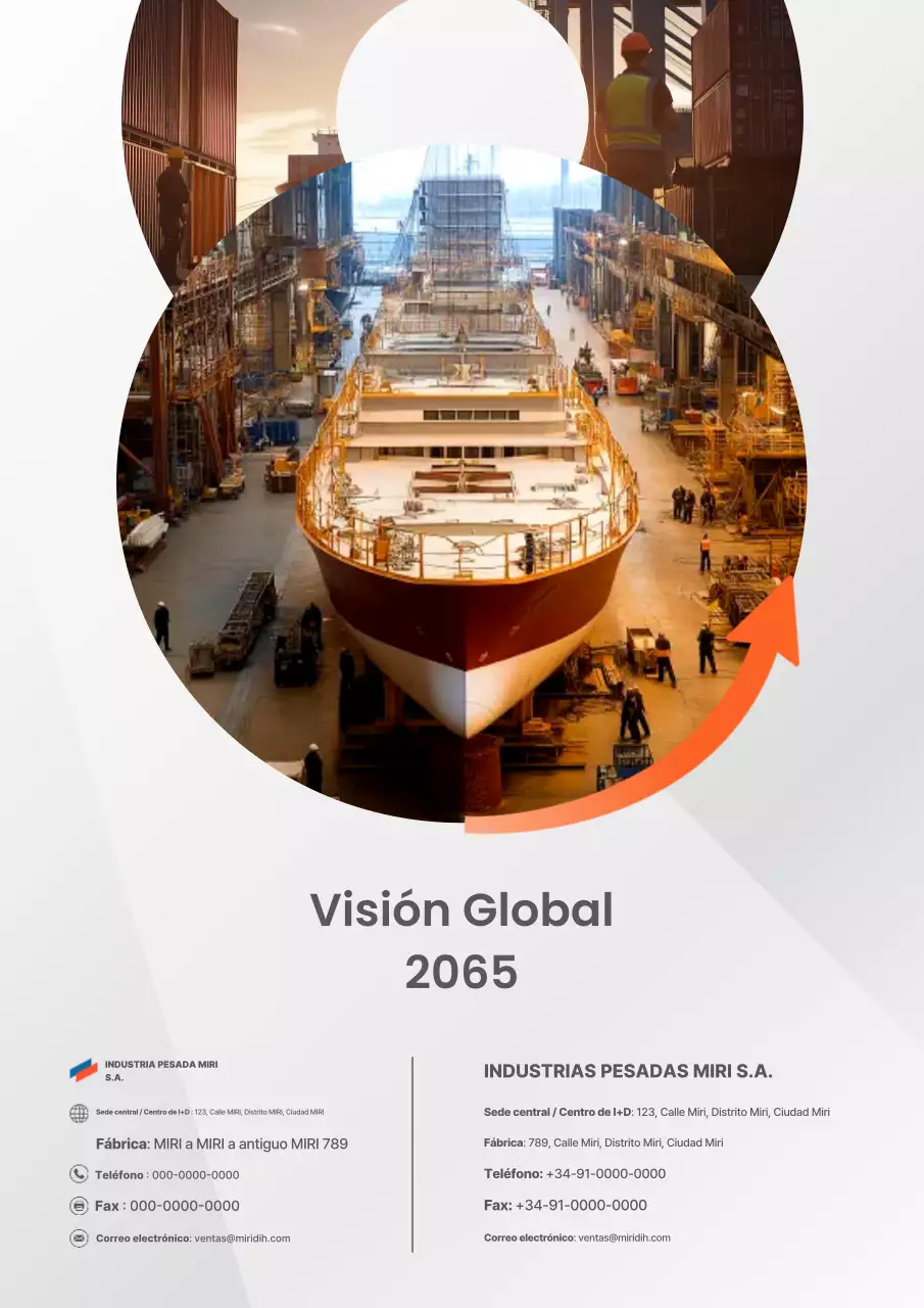 Promoción del Astillero Moderno Naranja