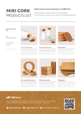 Beige Eenvoudige Productintroductie Advertentie