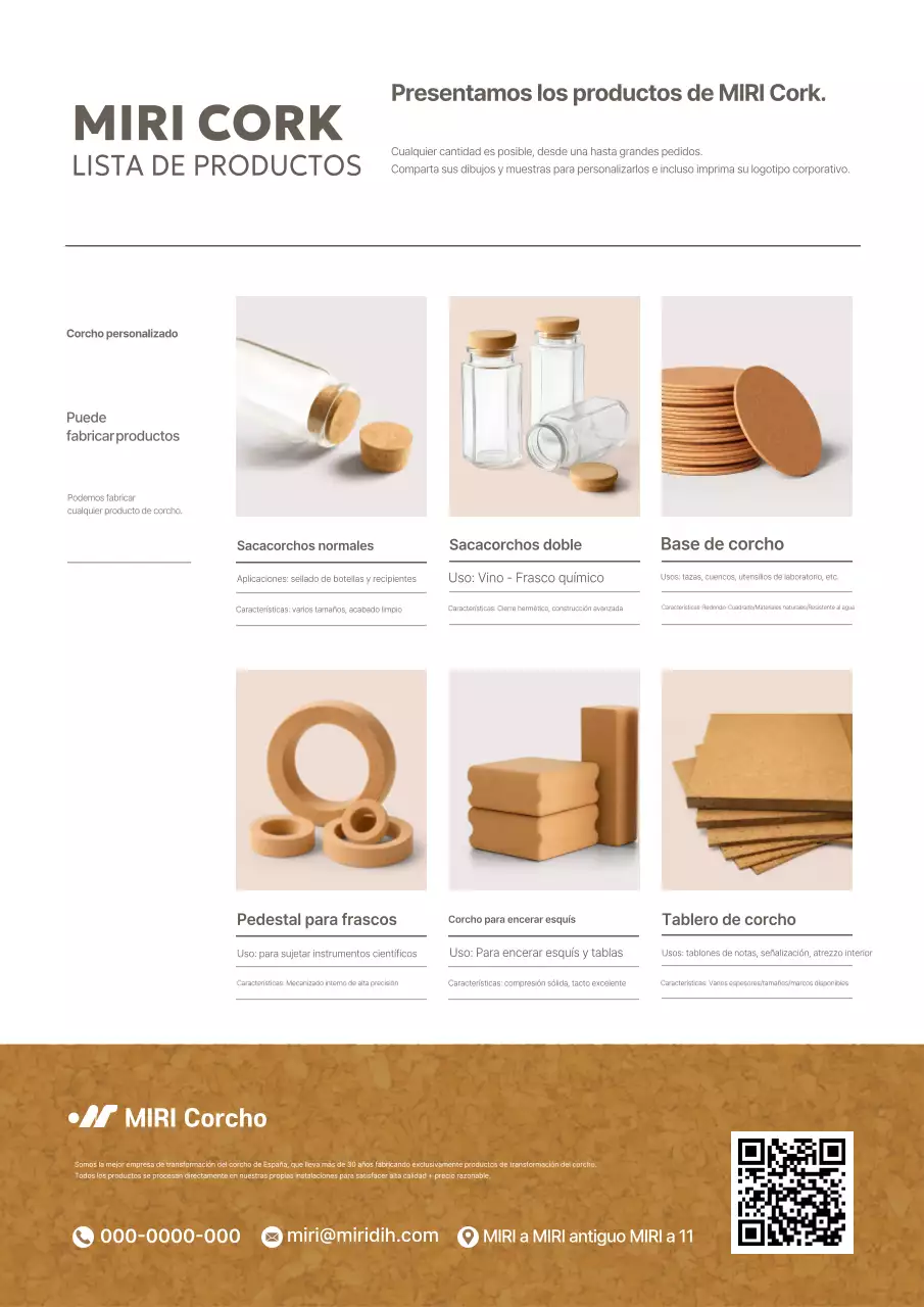 Anuncio de introducción de producto simple beige