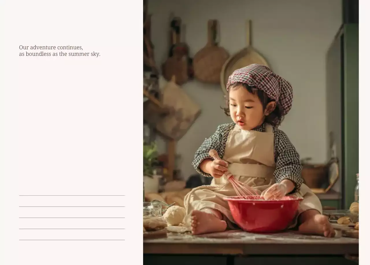 베이지 심플 가족 달력