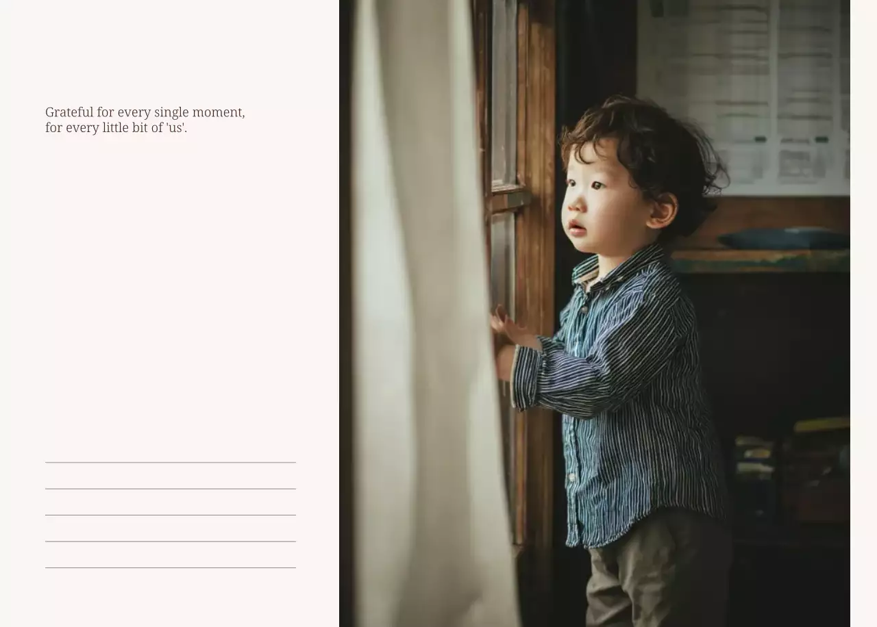 베이지 심플 가족 달력