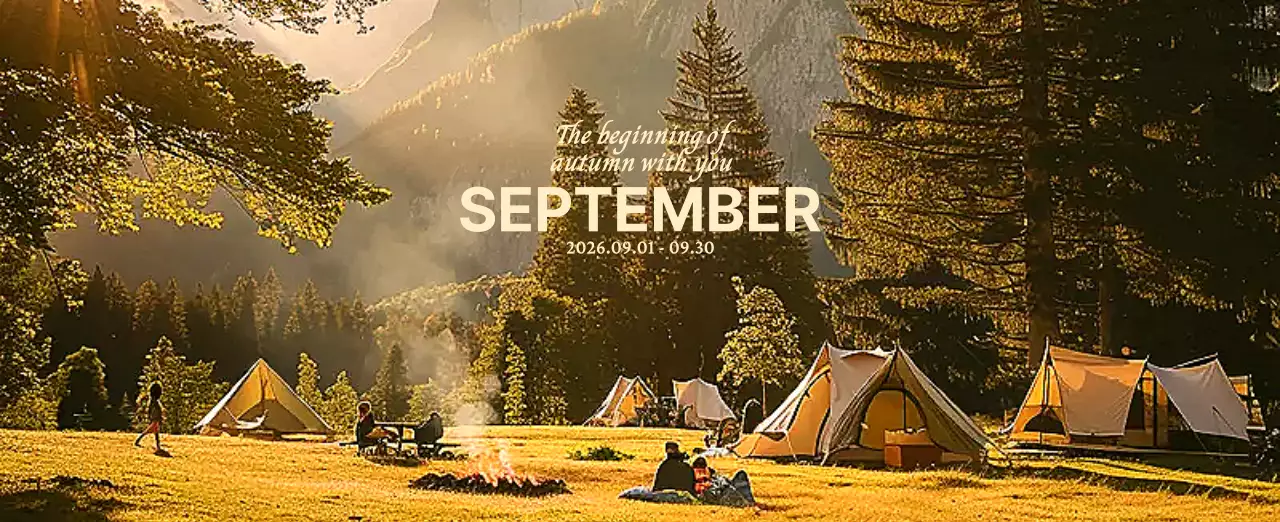 하늘색 미니멀 달력 기획