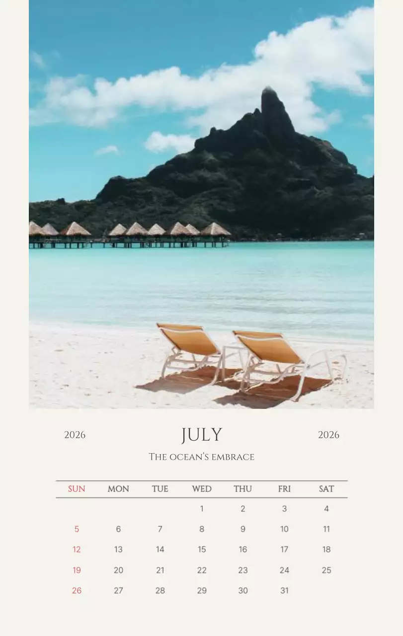 노랑 모던 도시 생활 포스터