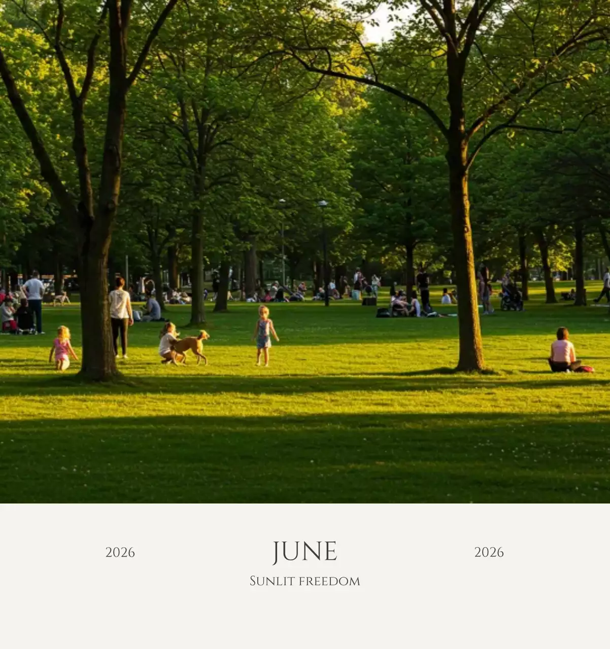 노랑 모던 도시 생활 포스터