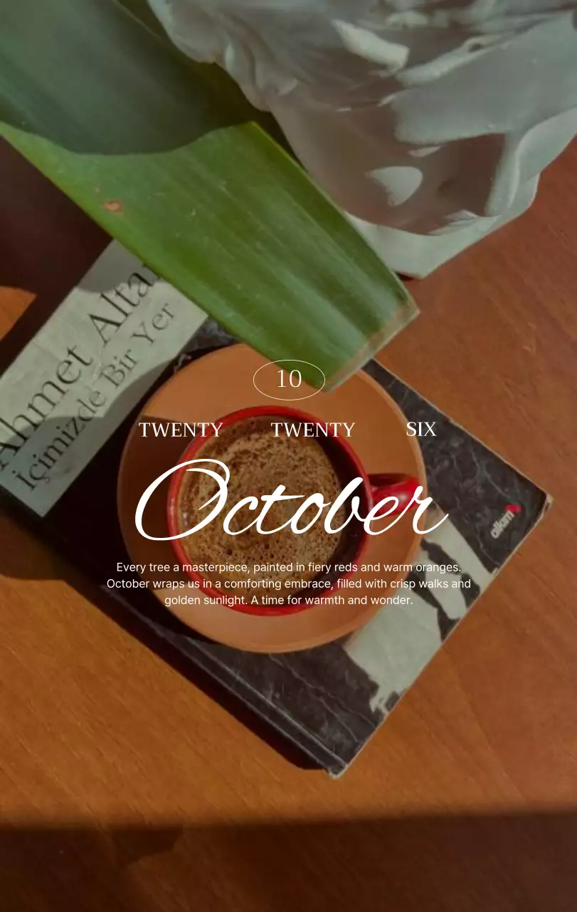 초록 심플 달력 캘린더