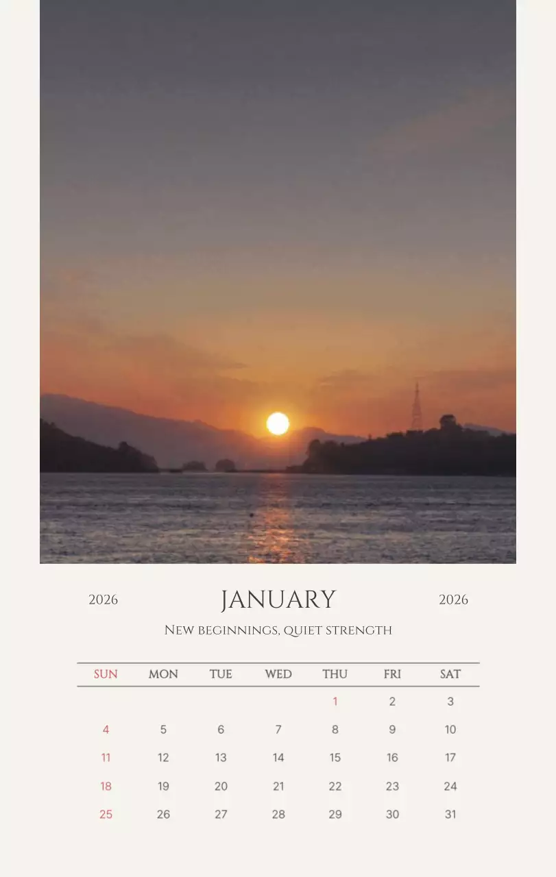 노랑 모던 도시 생활 포스터