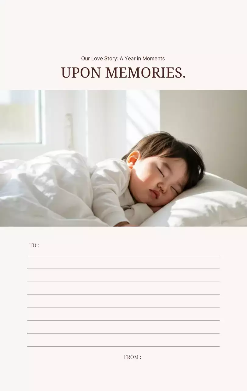 베이지 심플 가족 달력