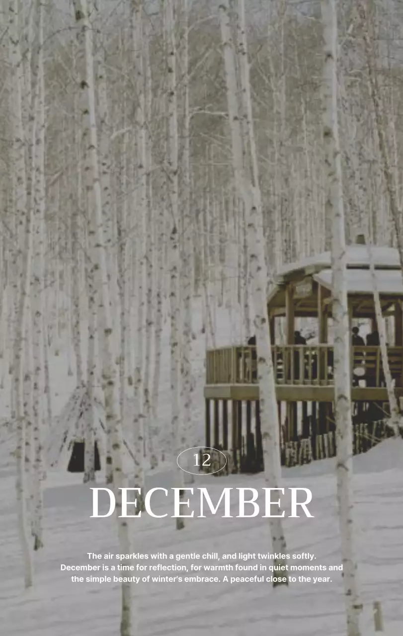 초록 심플 달력 캘린더