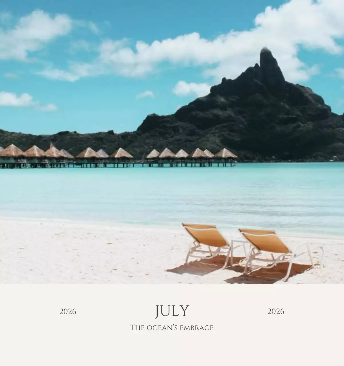 노랑 모던 도시 생활 포스터