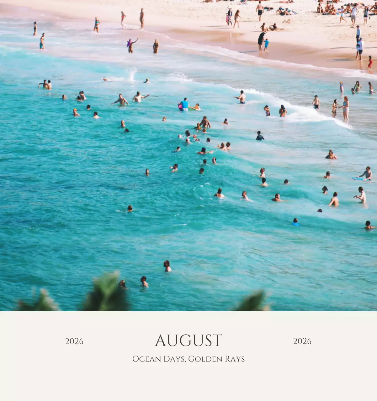 노랑 모던 도시 생활 포스터