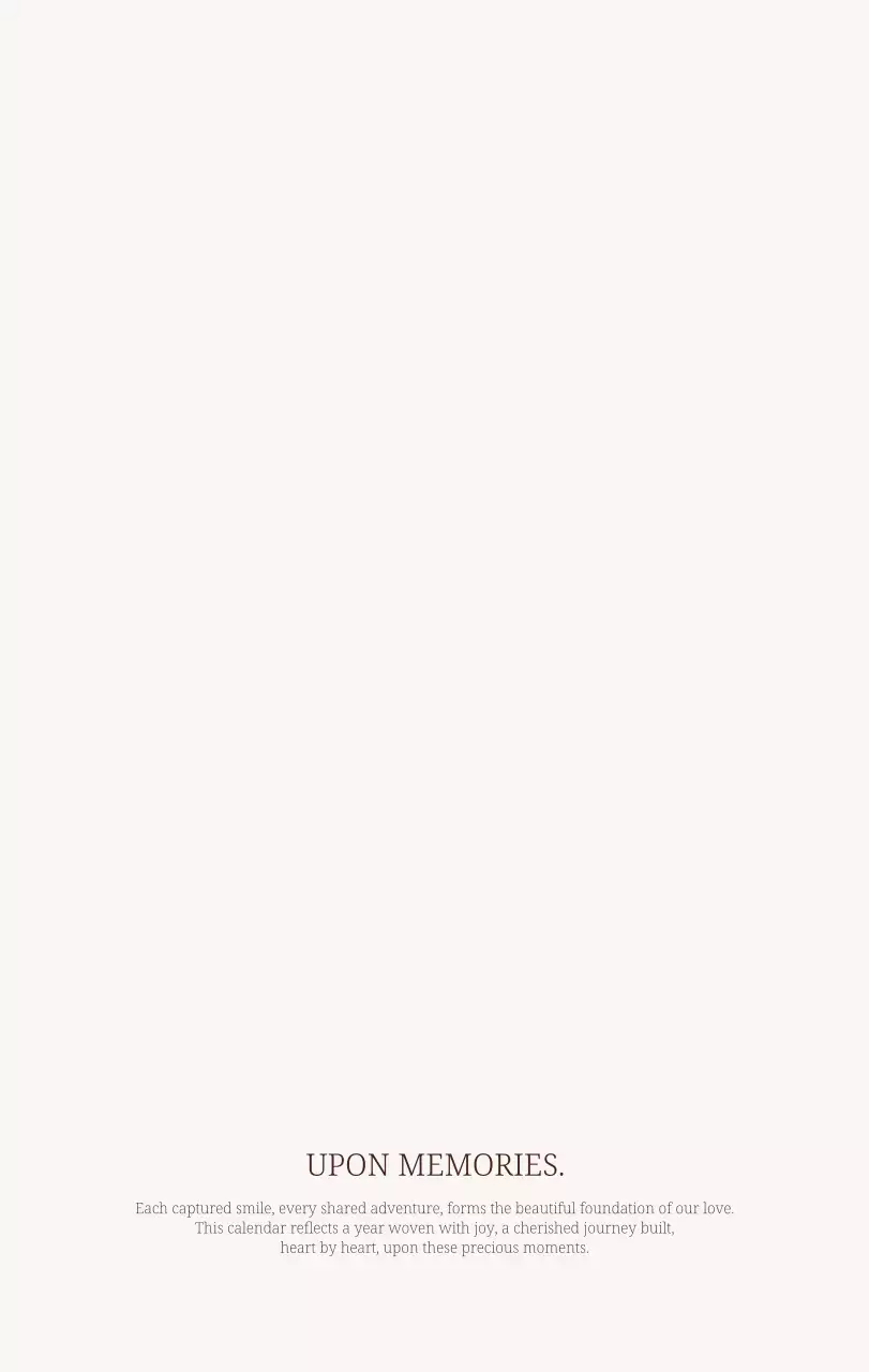 베이지 심플 가족 달력