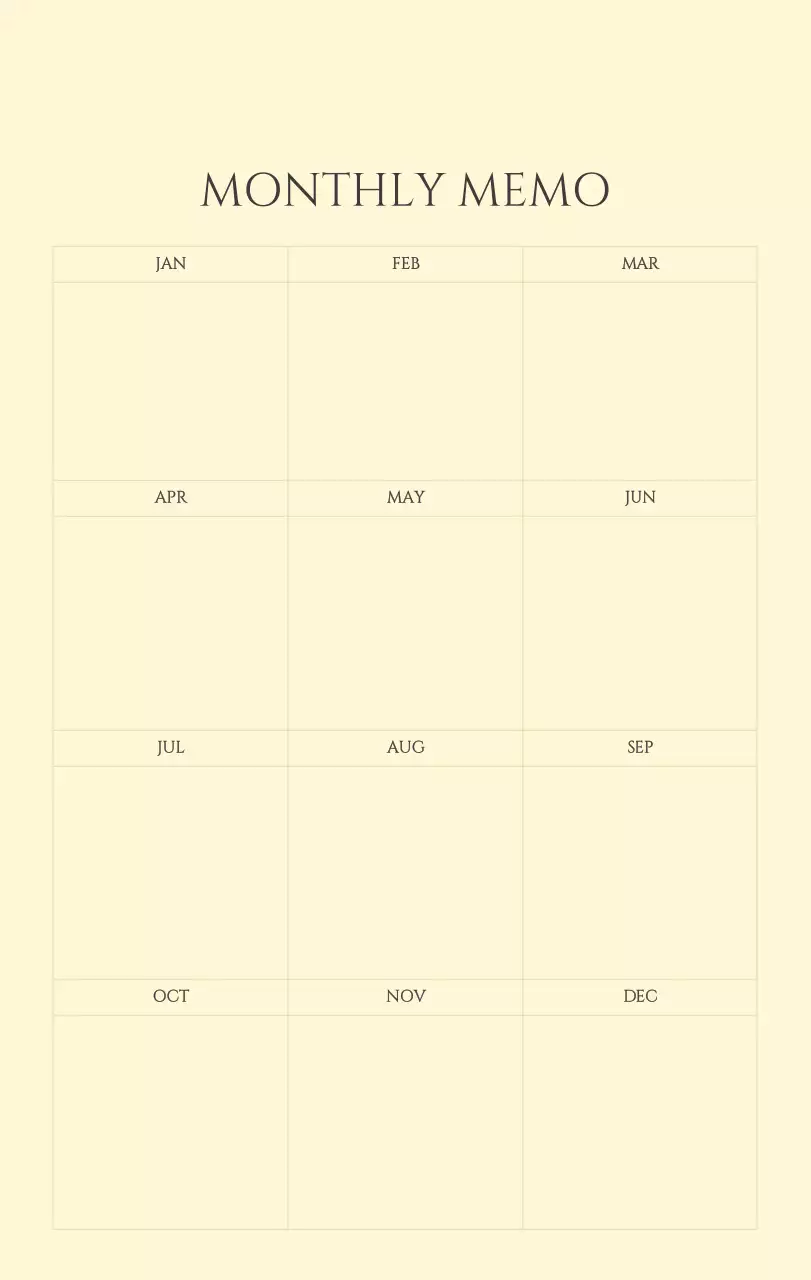 노랑 모던 도시 생활 포스터