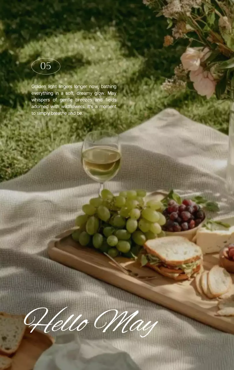 초록 심플 달력 캘린더