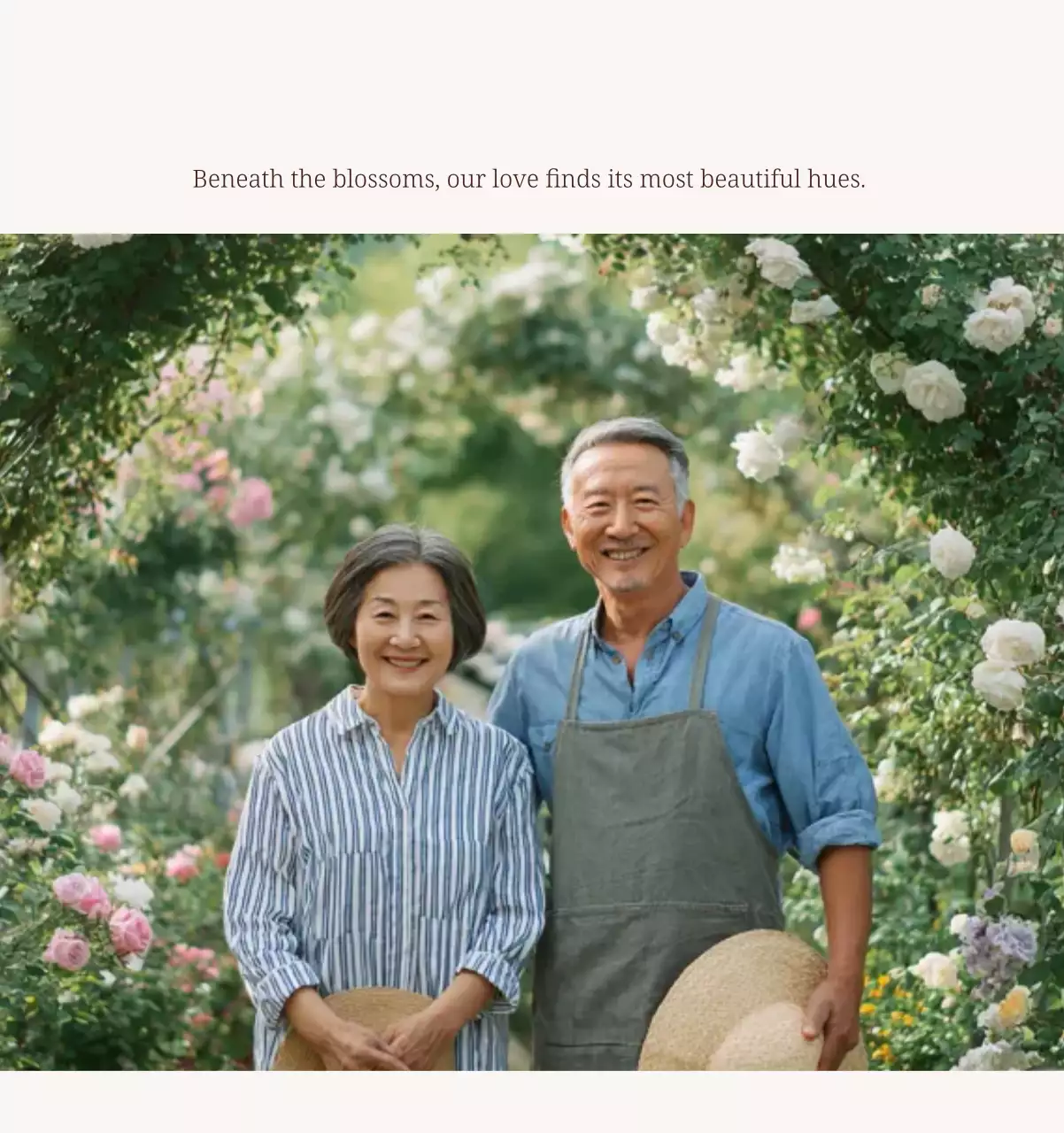 베이지 모던 가족 달력