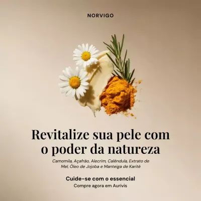 Postagem promocional de cuidados com a pele modernos bege no Instagram