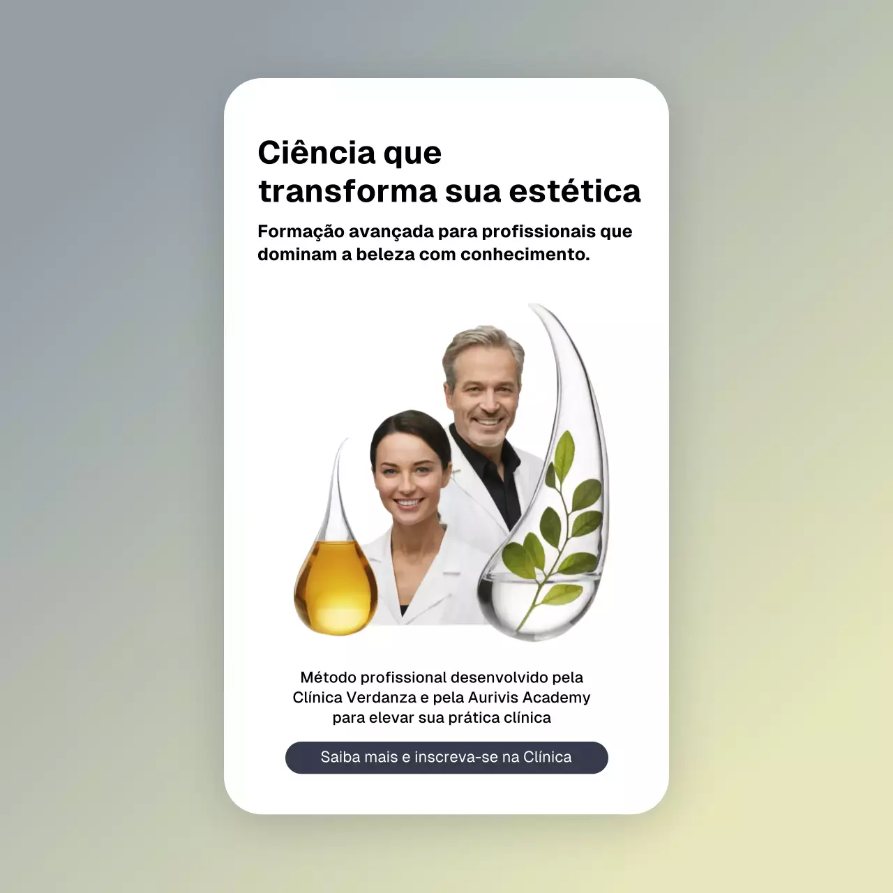 Postagem de promoção de beleza profissional Grey no Instagram