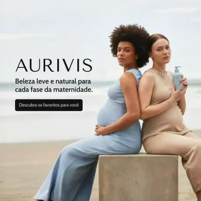 Cartaz de propaganda de maternidade moderno azul