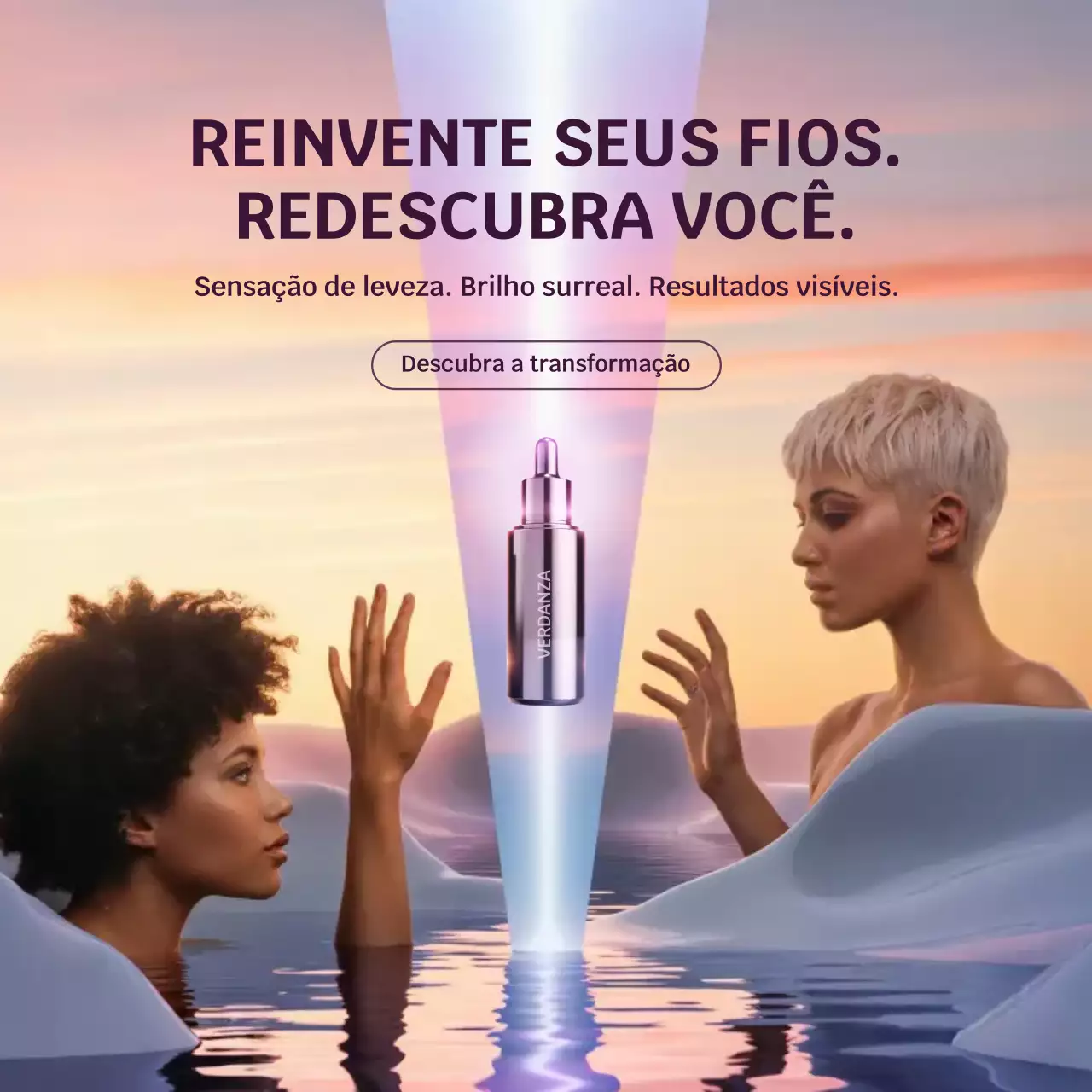 Postagem de promoção da Pink Modern Beauty no Instagram