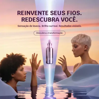 Postagem de promoção da Pink Modern Beauty no Instagram