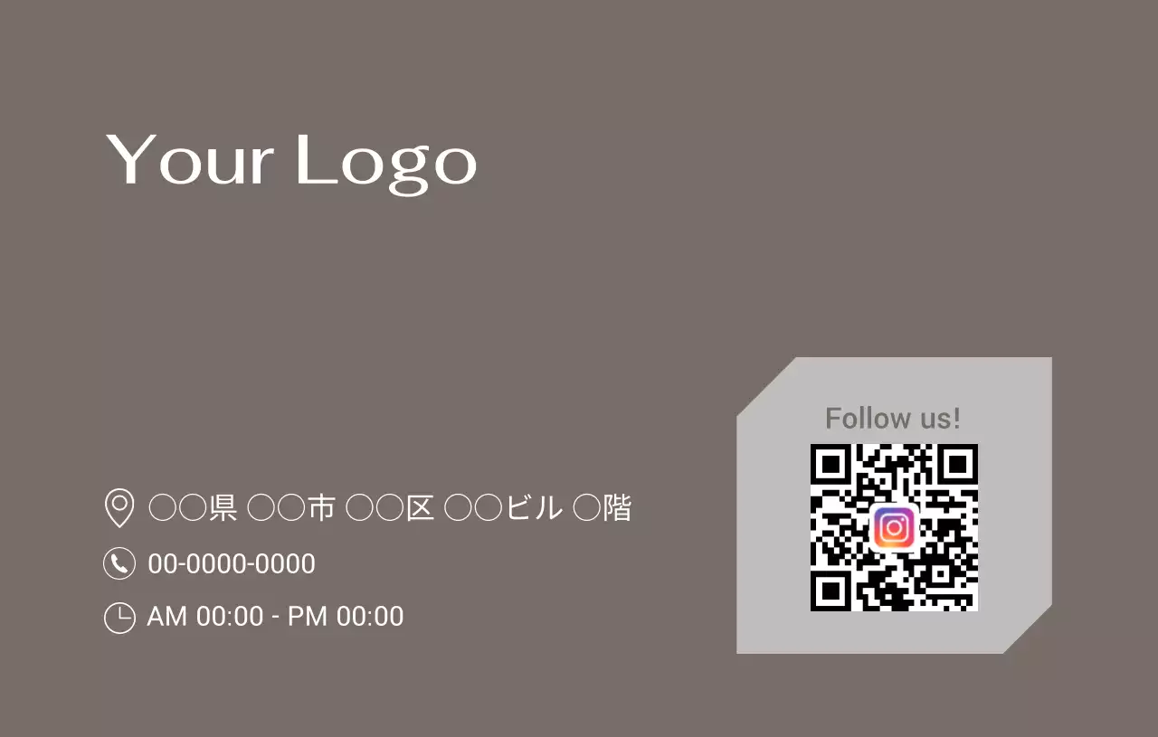 シンプル コーヒー メニュー 写真