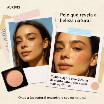 promoção de beleza moderna bege
