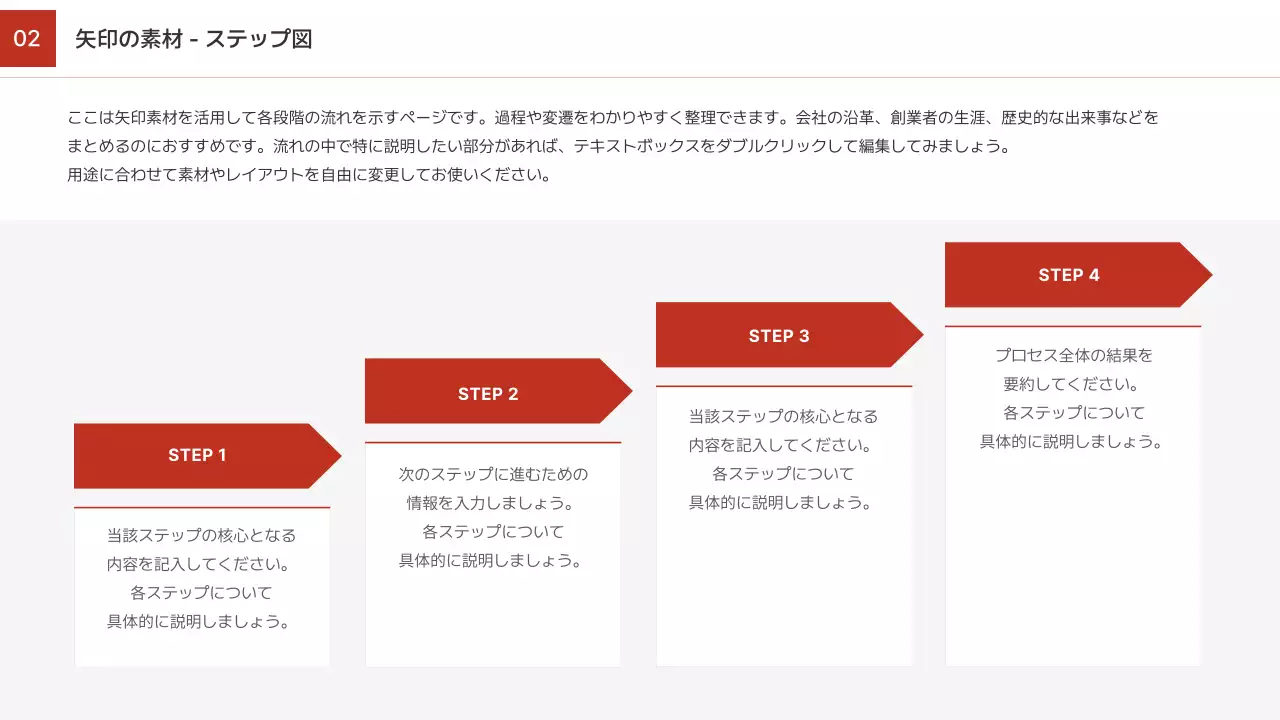 赤 シンプル デザイン マニュアル