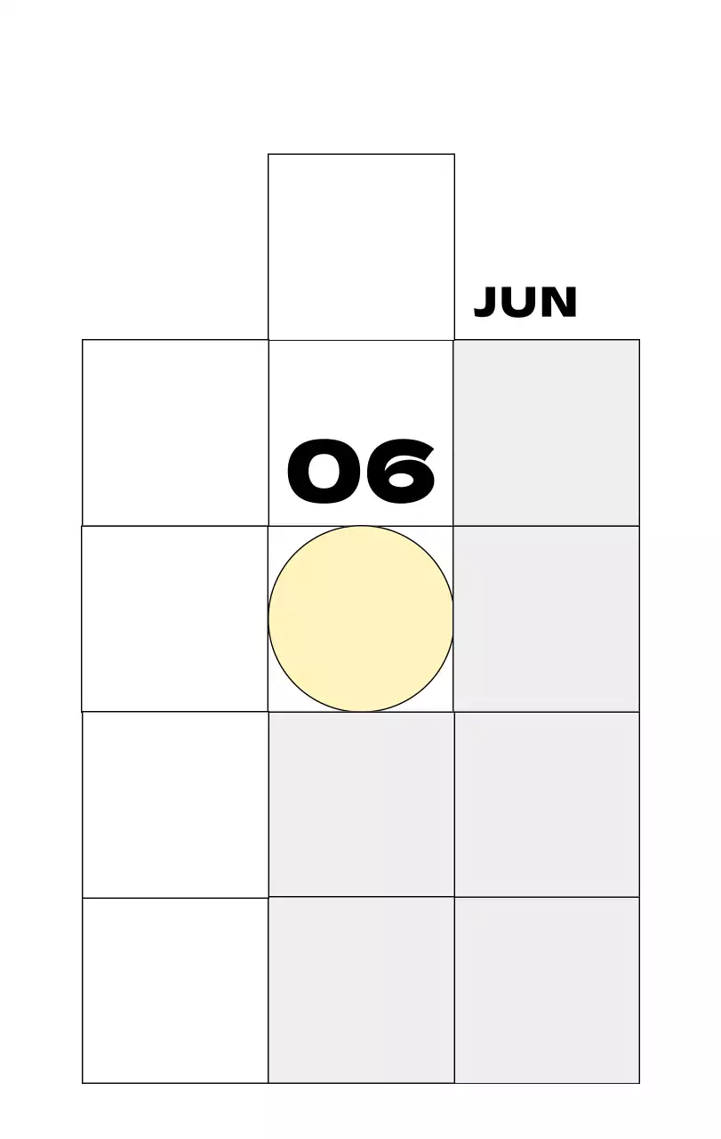 베이지 심플 달력 기념