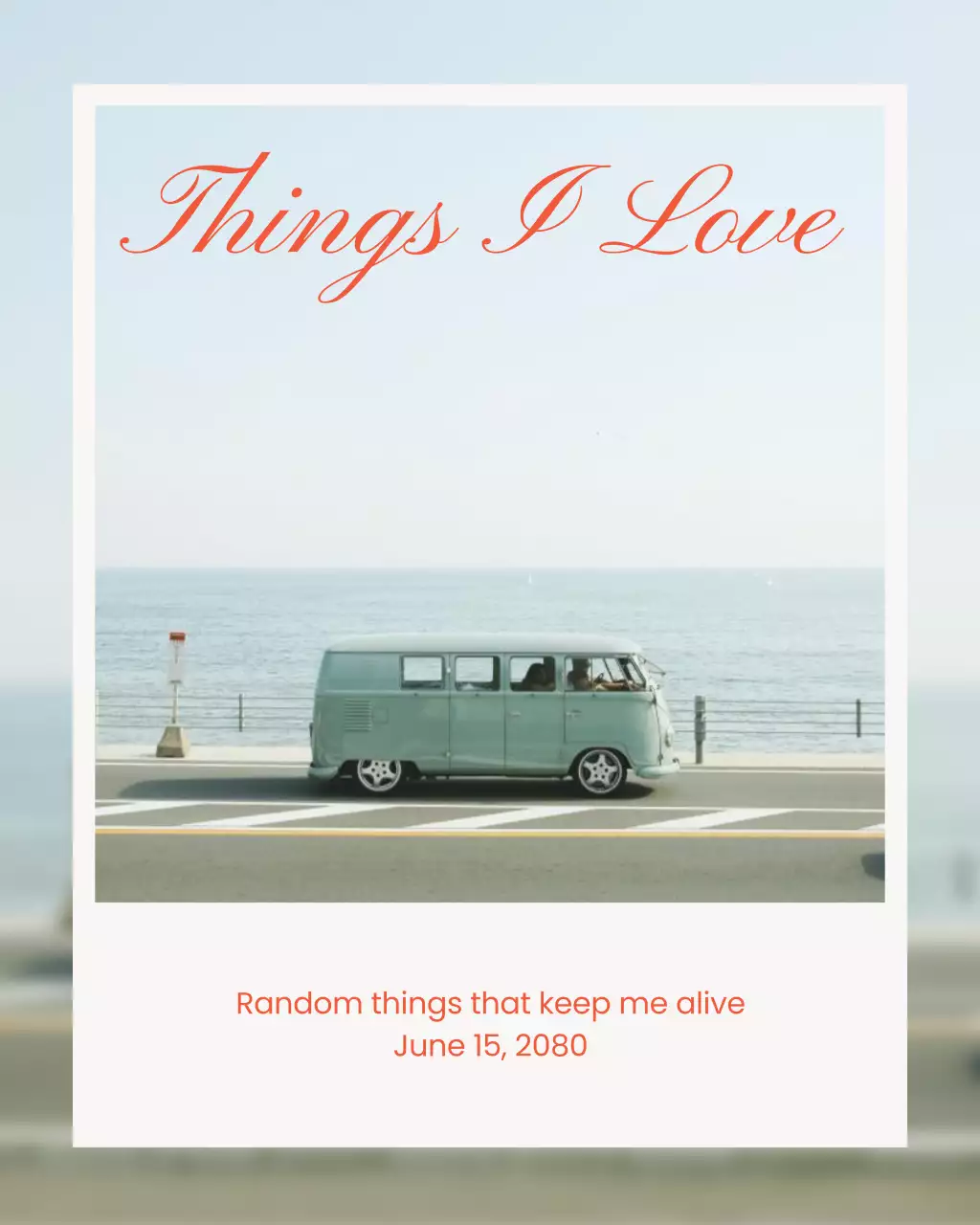 Mint Vintage Travel Diary