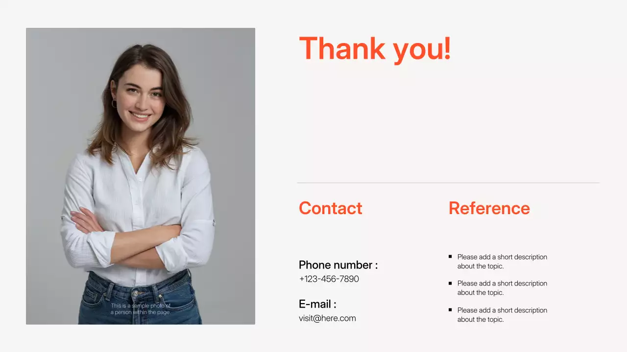 Orange Modern Marketing Presentation
