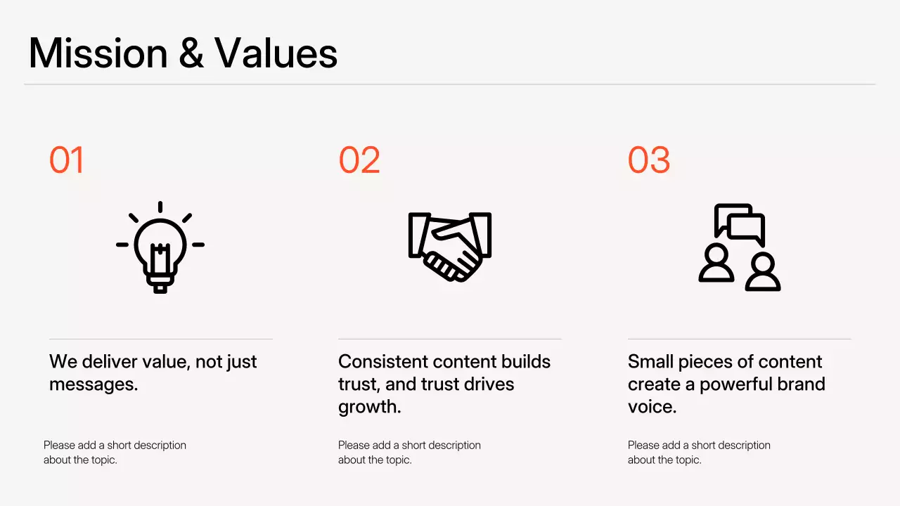 Orange Modern Marketing Presentation