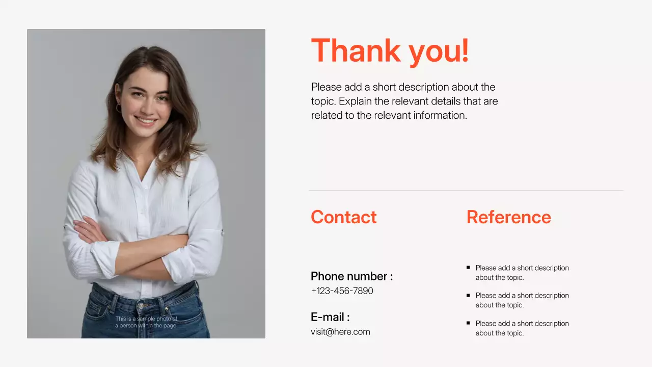 Orange Modern Marketing Presentation