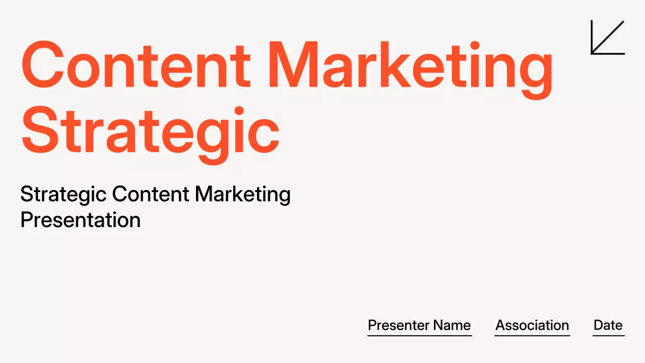 Orange Modern Marketing Presentation