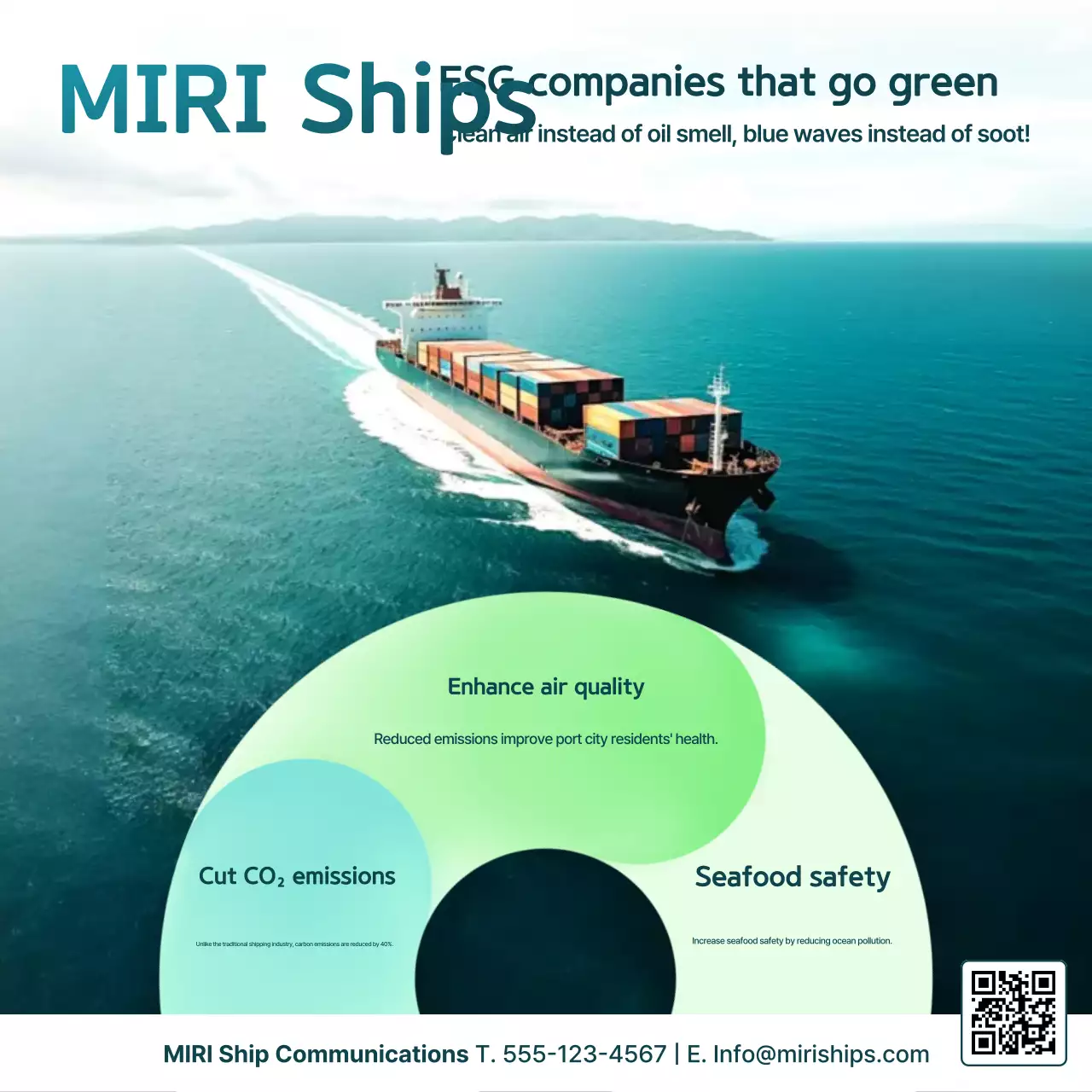 Promoção da Campanha Ambiental Moderna Azul-Céu