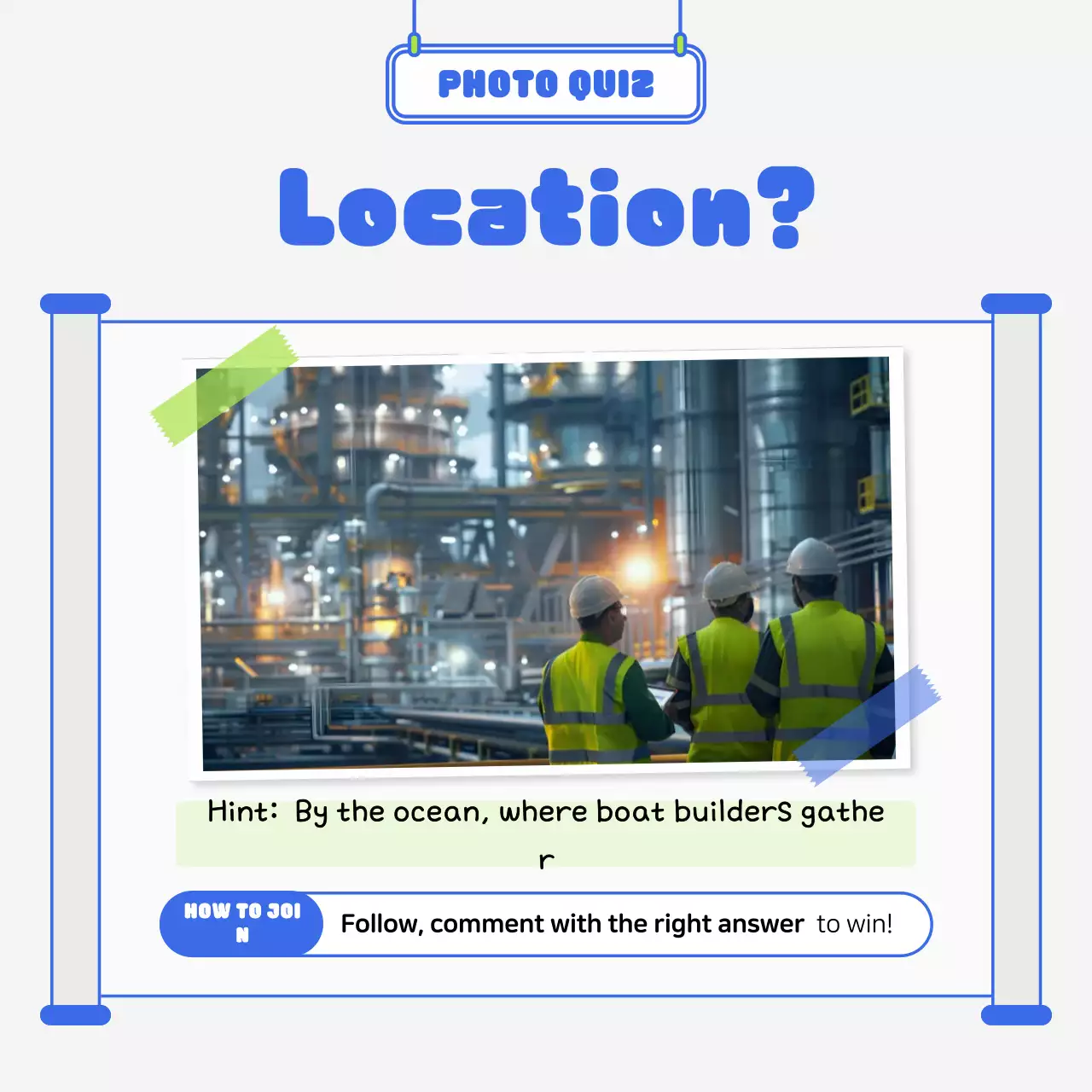 Kuis Industri Modern Biru