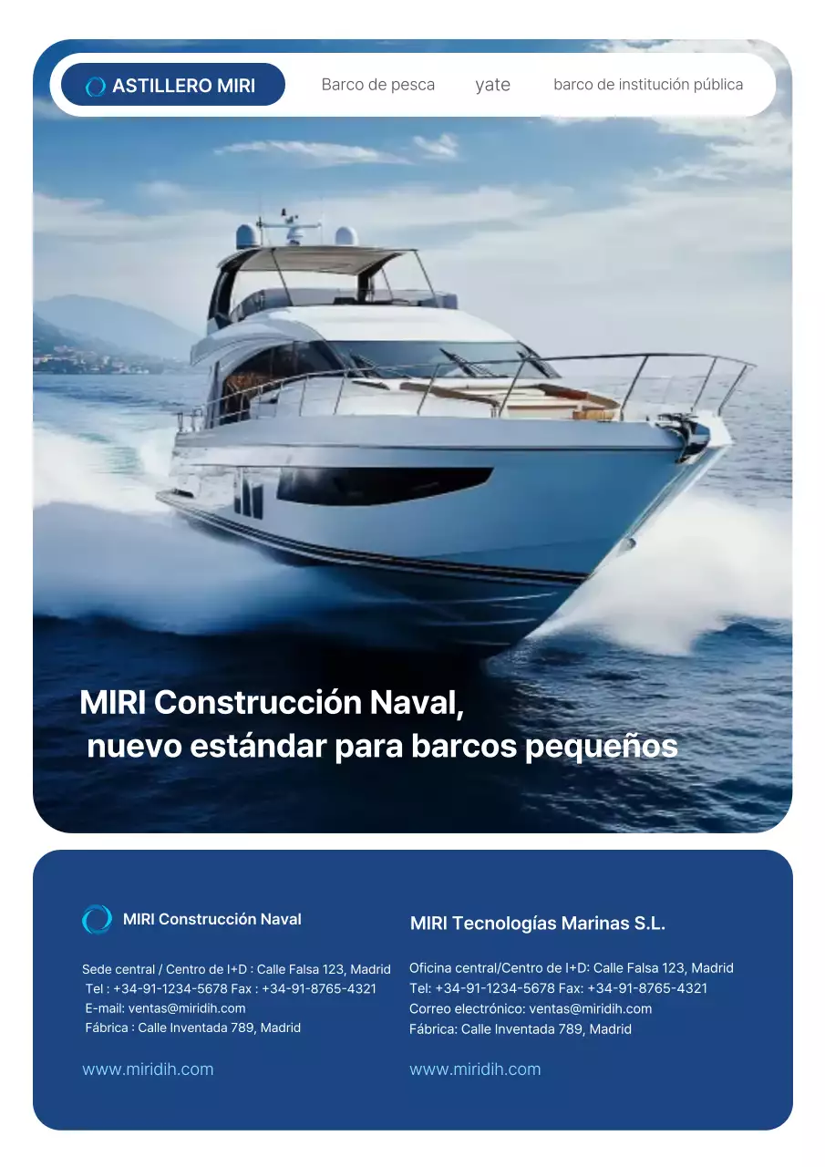 Promoción de la tecnología marina moderna azul