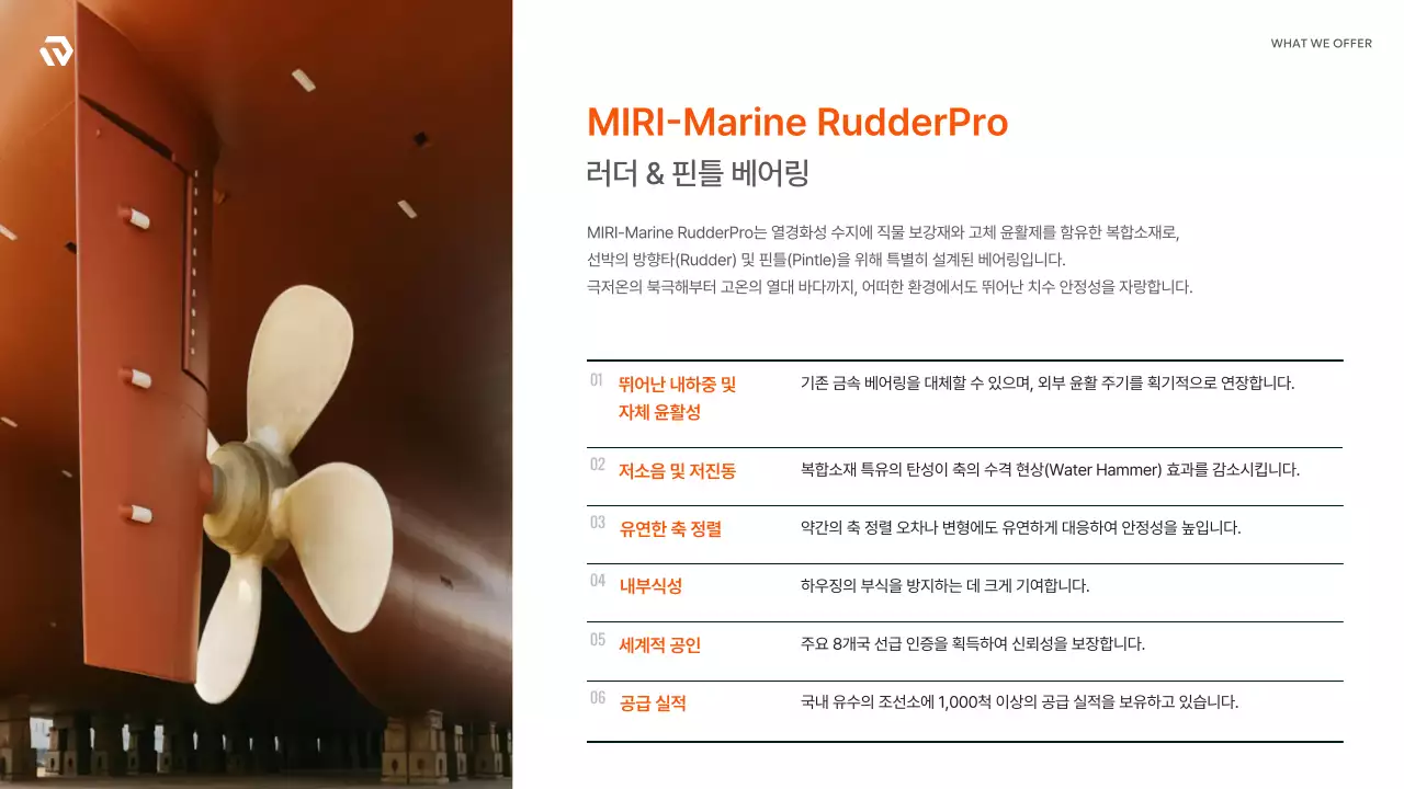 주황 모던 기술 광고