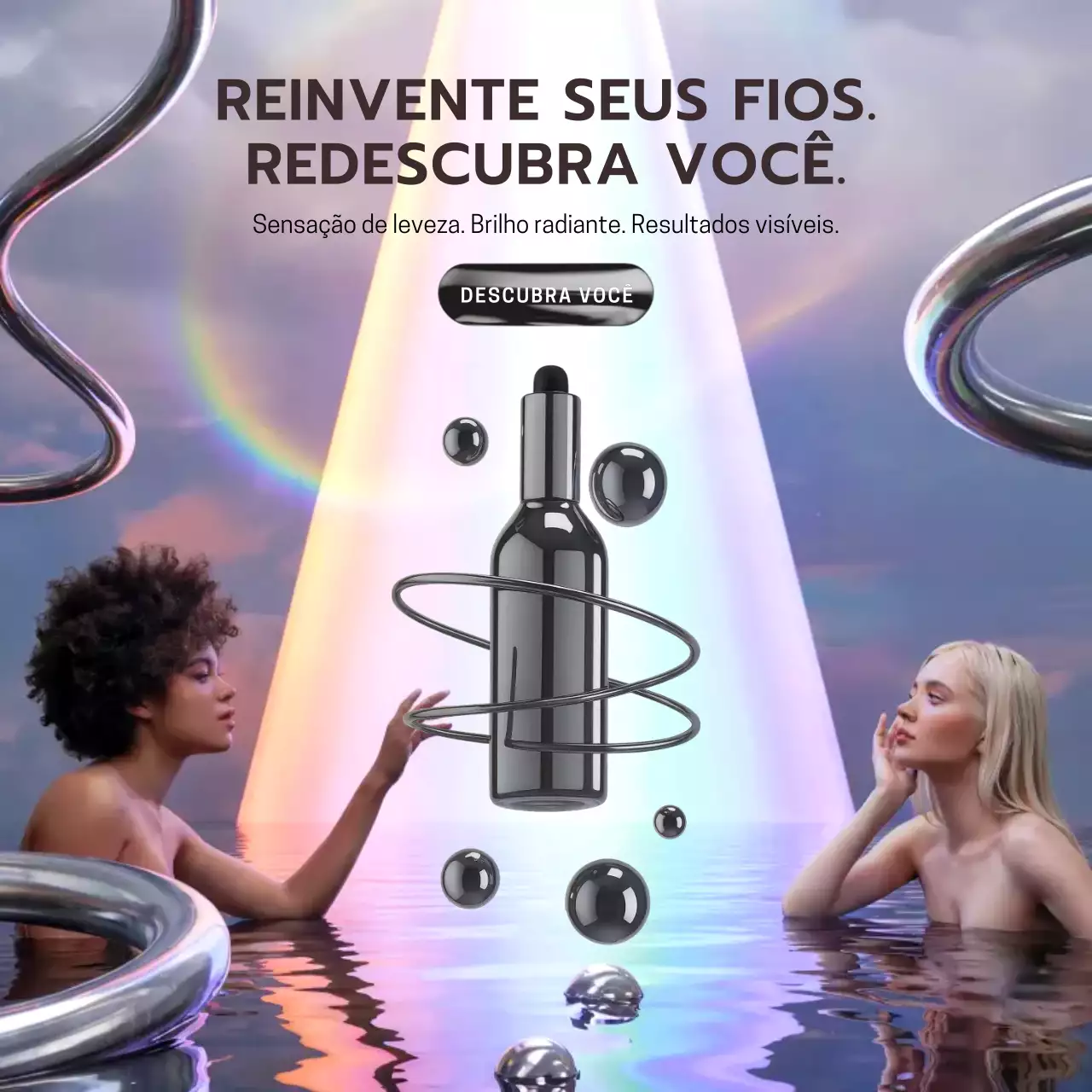 Anúncio da Rainbow Modern Beauty