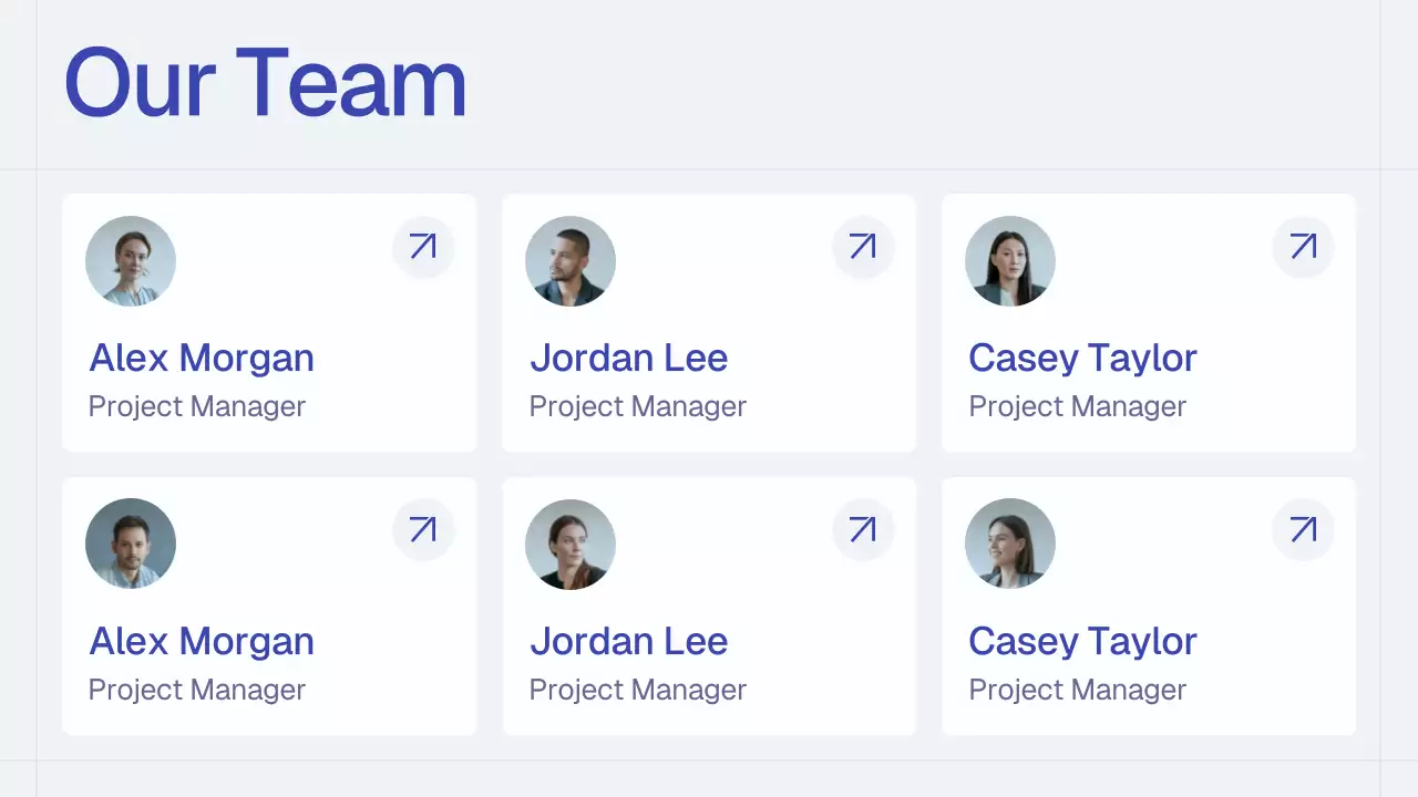 Blue Simple Monthly Review Report Presentation