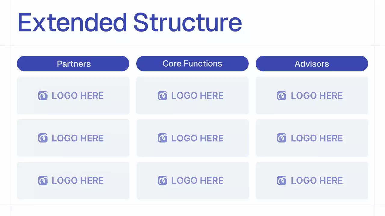Blue Simple Monthly Review Report Presentation